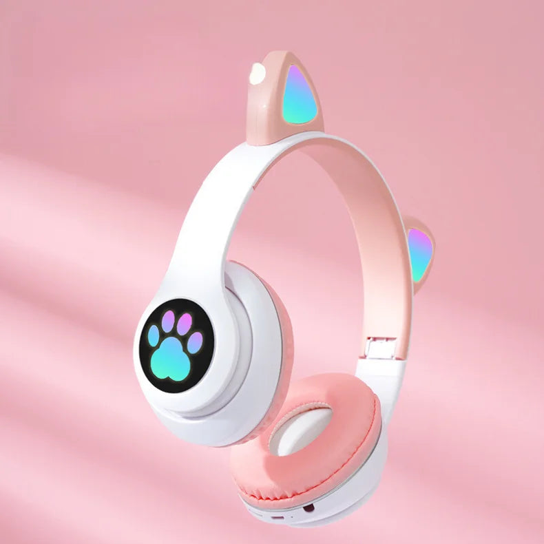 Bluetooth Headset Kitten with LED Ears