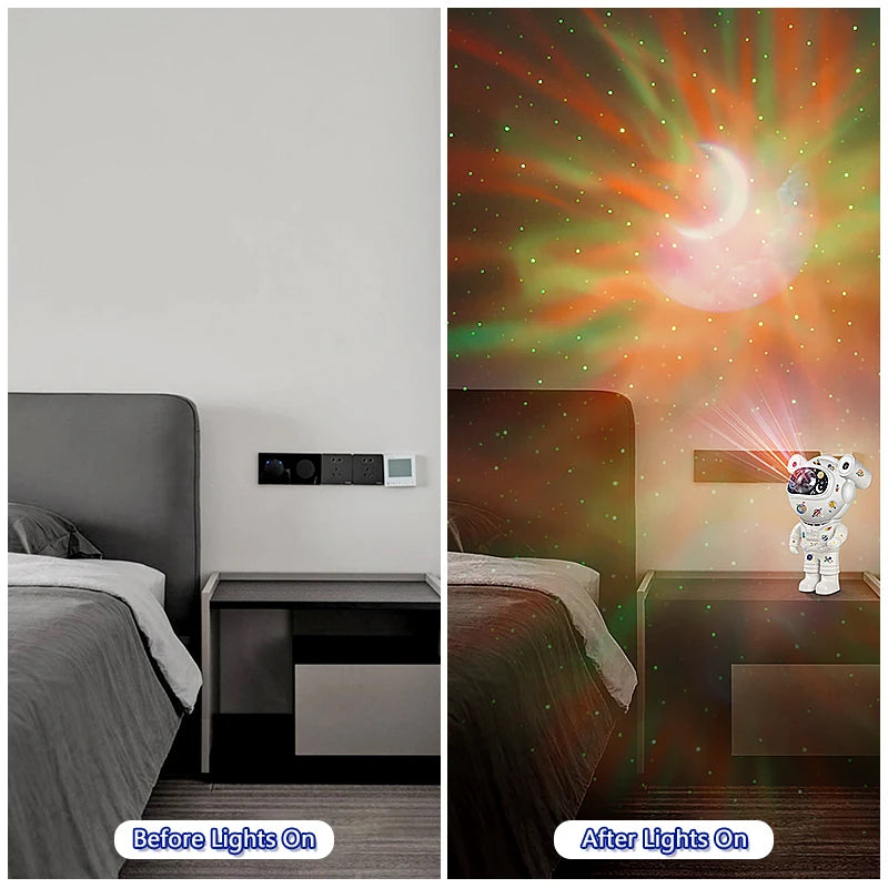 Astronauta Nebula Galaxy-  Projector Night Light