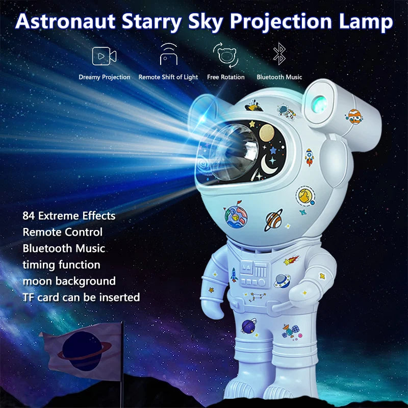 Astronauta Nebula Galaxy-  Projector Night Light